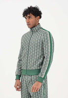 LACOSTE Felpa con zip Paris verde da uomo SH1368 D1R LACOSTE 