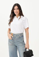 MARNI Polo a manica corta bianca per donna, ragazzi e bambini con logo Marni M01770M00RF 0M100 MARNI 