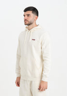 PUMA Felpa con cappuccio Essentials panna da uomo 684718 99 PUMA 