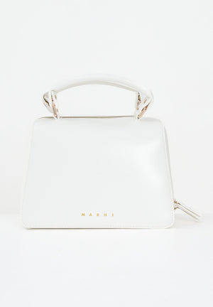 MARNI Borsa a mano bianca da donna con logo M01608M00TK 0M114 MARNI 