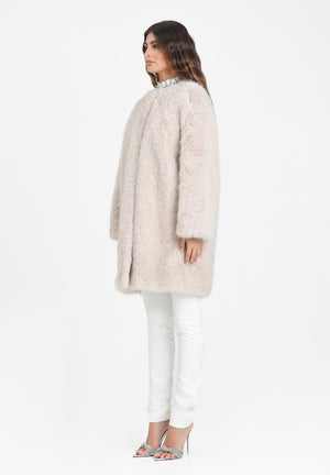 MAX MARA Pelliccia beige da donna 2526456012600 002 MAX MARA 