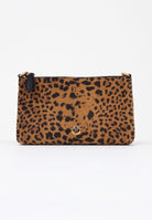 PINKO Borsa a tracolla cuoio da donna in Suede Leopardato 104277A32A M35Q PINKO 