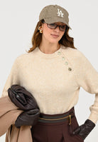 NEW ERA Cappello con visiera 9TWENTY LA Dodgers MLB Houndstooth in pied de poule beige per uomo e donna 60691223  NEW ERA 