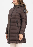 BLAUER Piumino lungo KRISTIN marrone da donna 25WBLDK03103-006047 365EI BLAUER 