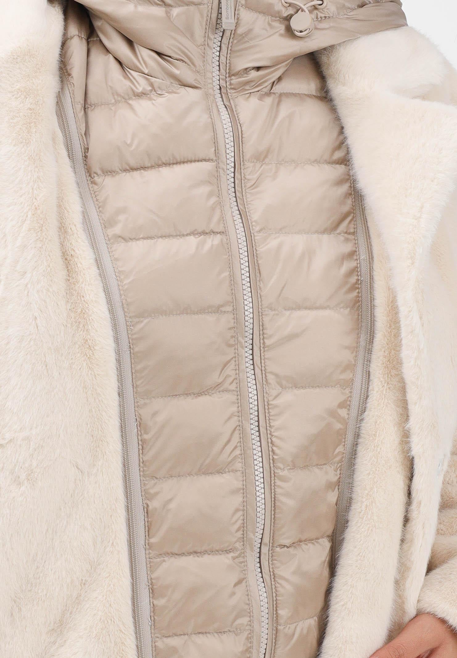BOMBOOGIE Pelliccia Odessa panna da donna CW6570TFSB5 161 BOMBOOGIE 