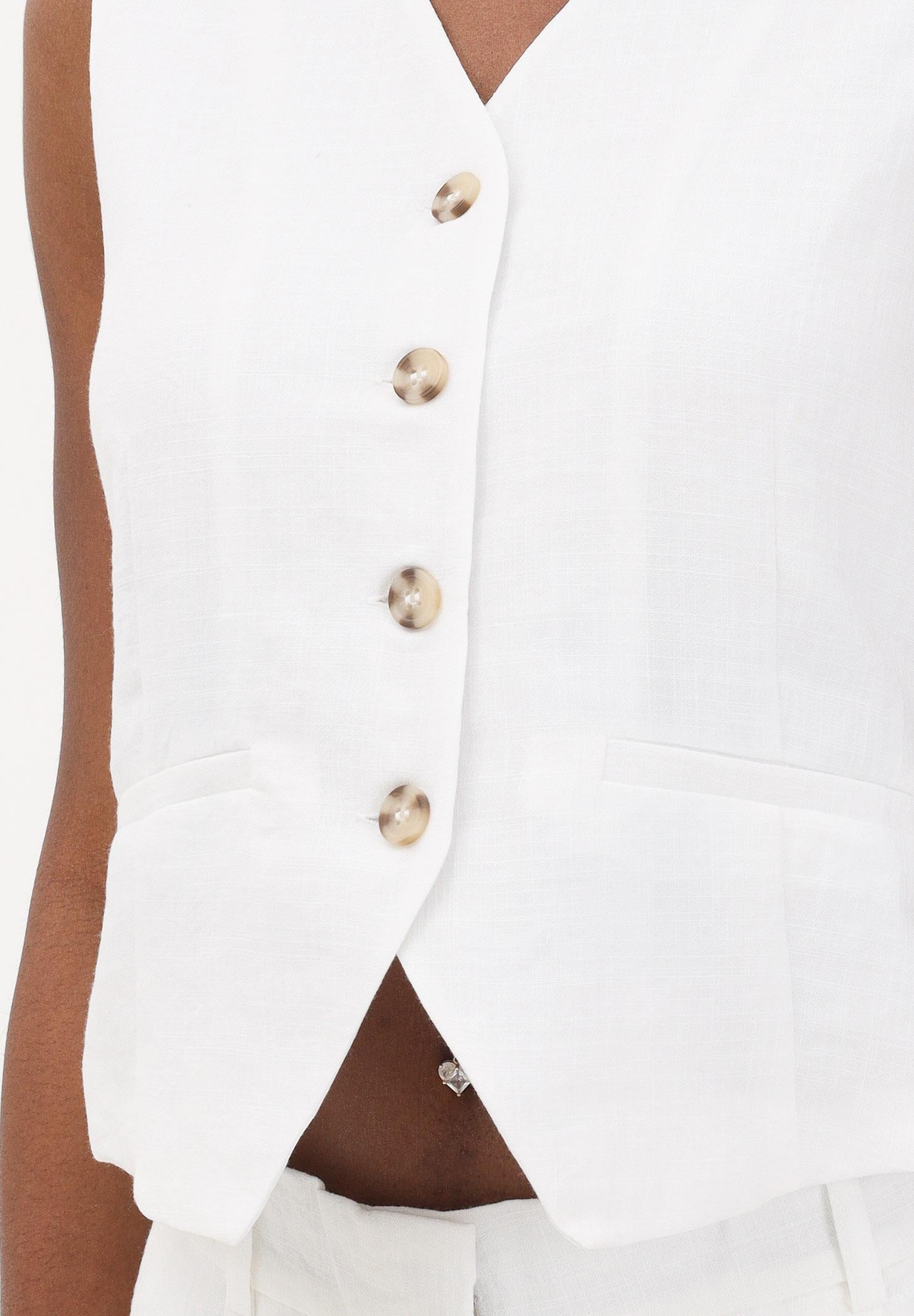 ONLY Gilet bianco da donna 15370277 BRWI ONLY 