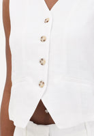 ONLY Gilet bianco da donna 15370277 BRWI ONLY 