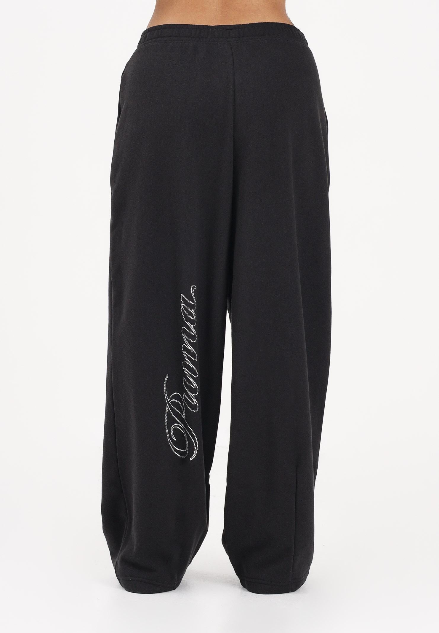 PUMA Pantalone sportivo Essentials Graphics nero da donna 634567 01 PUMA 