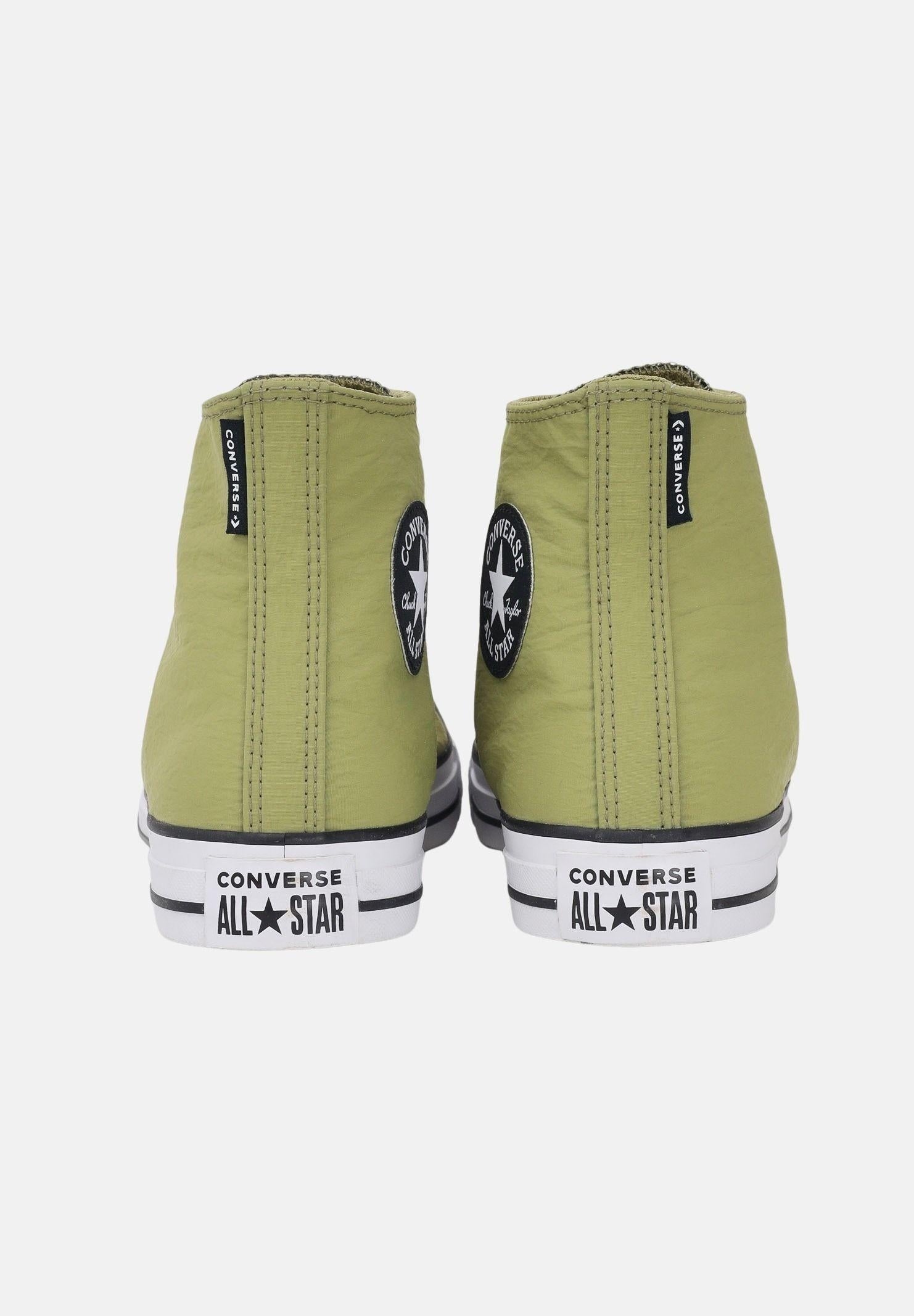 CONVERSE Sneakers Chuck Taylor All Star Nylon Hi verde da uomo A16806C . CONVERSE 