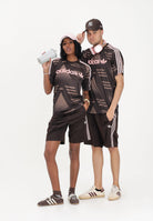 ADIDAS ORIGINALS Shorts sportivo FIREBIRD marrone per uomo e donna KE1373 . ADIDAS ORIGINALS 
