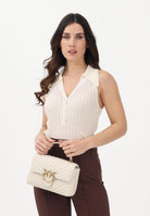 PINKO Canotta a polo FOSCHIA beige da donna 106318A34B C14 PINKO 