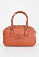 ARMANI EXCHANGE Borsa a spalla cuoio da donna con ricamo logo XW001567AF15634 U6048 ARMANI EXCHANGE 