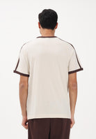 PUMA T-shirt a manica corta T7 Big Cat panna e marrone da uomo 635242 87 PUMA 