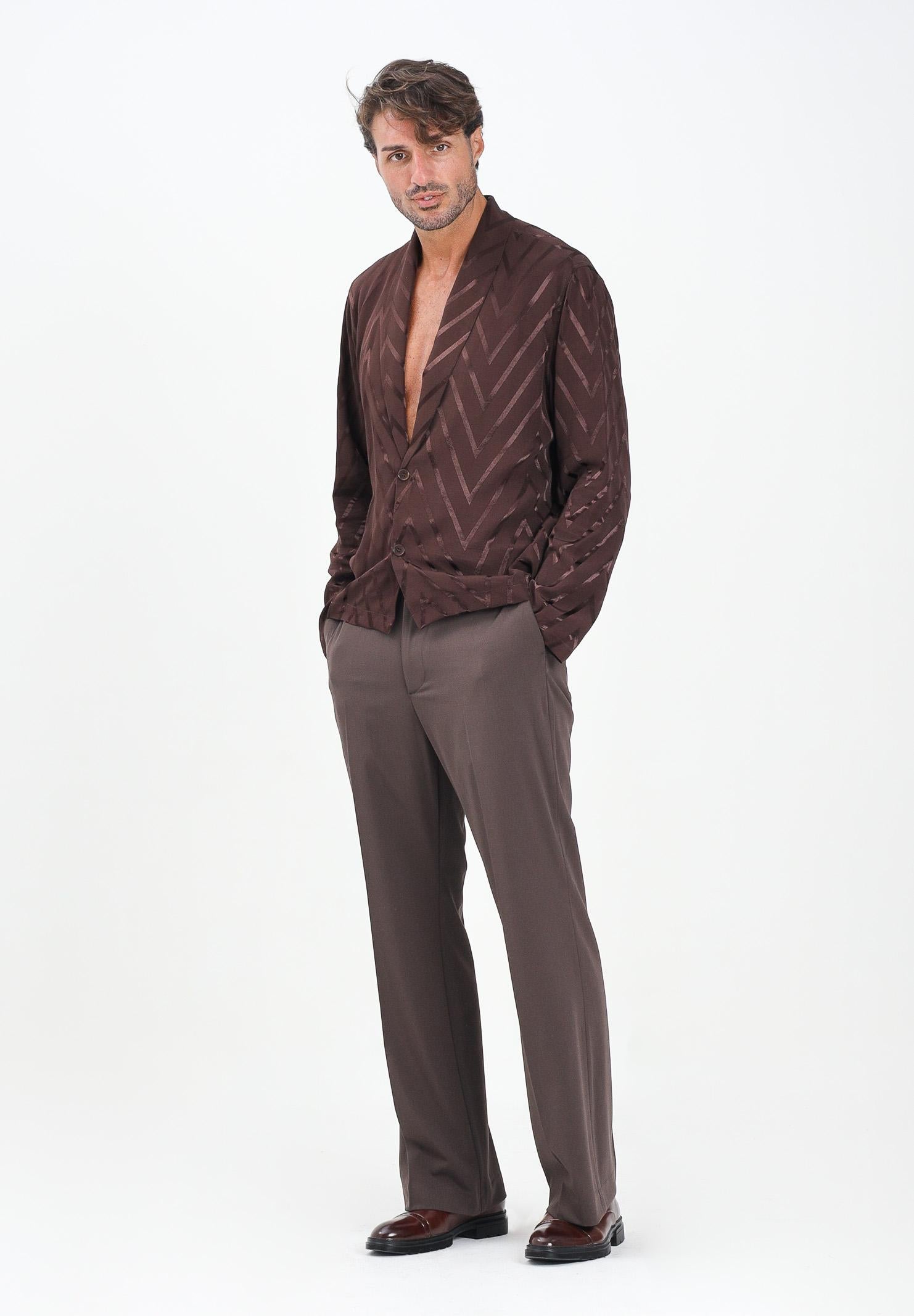 I'M BRIAN Pantalone moro da uomo PA3498 020 I'M BRIAN 