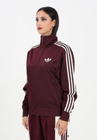 ADIDAS ORIGINALS Felpa con zip Adicolor Classics Firebird Loose bordeaux da donna KH1592  ADIDAS ORIGINALS 