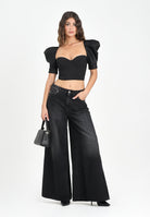 VICOLO Jeans Lucy nero da donna DF5029 VU VICOLO 