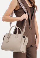 ARMANI EXCHANGE Borsa a mano beige da donna con logo XW002158AF19892 U6223 ARMANI EXCHANGE 