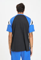 ADIDAS ORIGINALS T-shirt a manica corta Archive Cutline nera, bianca e blu da uomo JX3074  ADIDAS ORIGINALS 