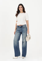 CALVIN KLEIN JEANS Jeans 90's in denim medio da donna LV047E704G3NL . CALVIN KLEIN JEANS 