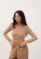 SIMONA CORSELLINI Maglia a manica lunga oro da donna con finitura glitterata A25CPMG00801-C00081 V0118 SIMONA CORSELLINI 