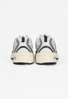 NEW BALANCE Sneakers 530 argento, bianche e nere da uomo U530ESA . NEW BALANCE 