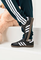 ADIDAS ORIGINALS Sneakers Samba OG nere per uomo e donna IE3676 . ADIDAS ORIGINALS 