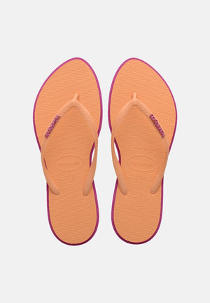 HAVAIANAS Infradito Havaianas Slim Point arancio e fucsia da donna 4149584 4622 HAVAIANAS 