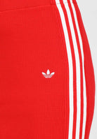 ADIDAS ORIGINALS Gonna midi Adicolor Knit 3-Stripes rossa da donna JW2660  ADIDAS ORIGINALS 