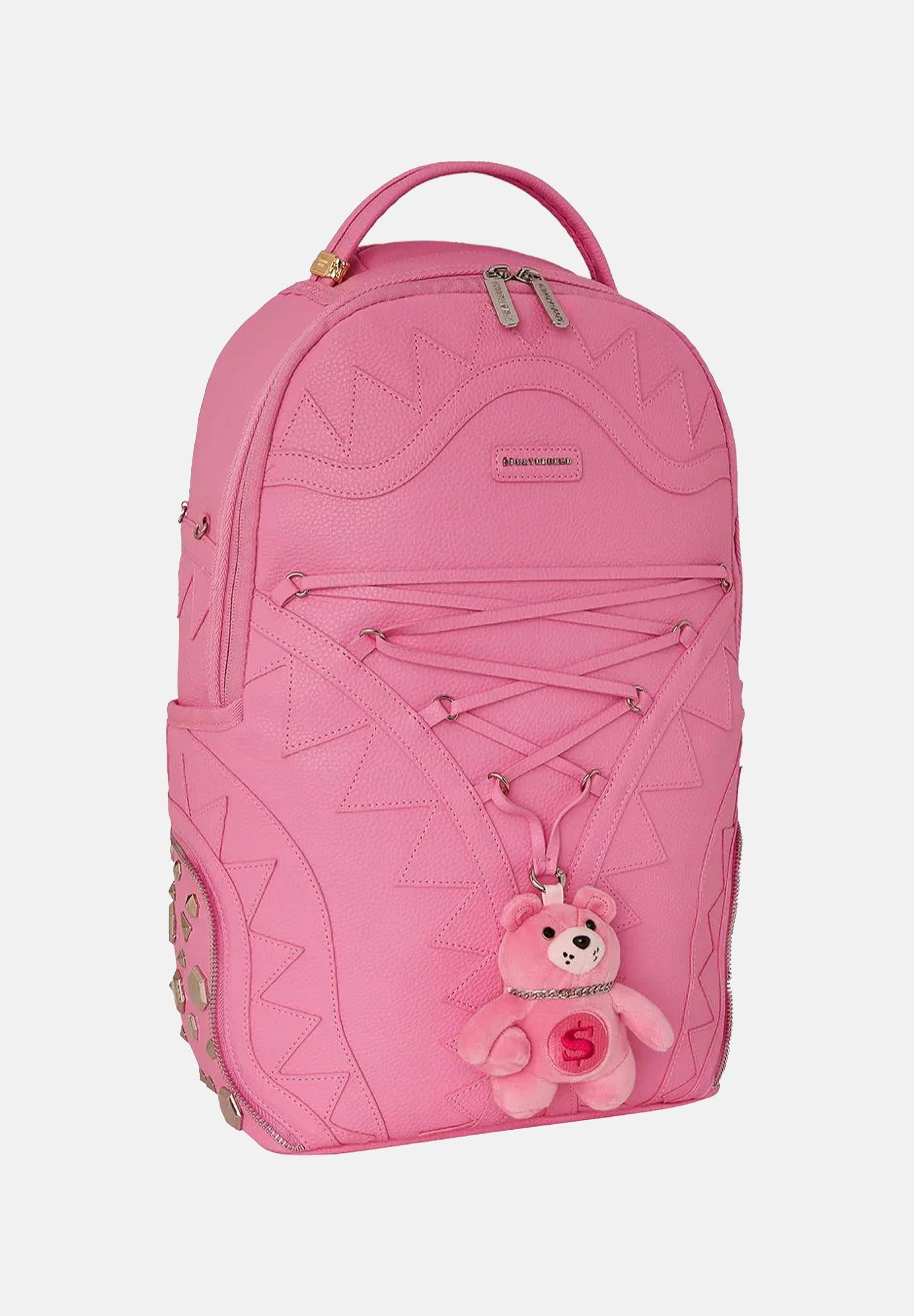 SPRAYGROUND Zaino BABY BEAR BADDIE DEUX rosa da donna 910B7682NSZ  SPRAYGROUND 