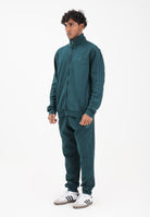 ADIDAS PERFORMANCE Tuta Sportswear Basic 3-Stripes Fleece verde da uomo JX5546  ADIDAS PERFORMANCE 