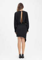 ALMA SANCHEZ Abito corto Acato nero da donna AS2526067TF 999 ALMA SANCHEZ 