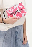 MARC ELLIS Pochette BUBY-P-COWBOY fucsia e bianca da donna BUBY-P-COWBOY PILE MARC ELLIS 