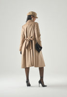 MAX MARA Studio cappotto a vestaglia BCOLLAG in lana Cammello, colore basico beige, donna. 2626016061600 006 MAX MARA 