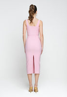 SANTAS Abito midi COTTON CANDY rosa da donna PV25011 ROSA SANTAS 