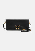 PINKO Pochette Love Bag Click Soft Horizontal nera da donna 106022A0QO Z99Q PINKO 