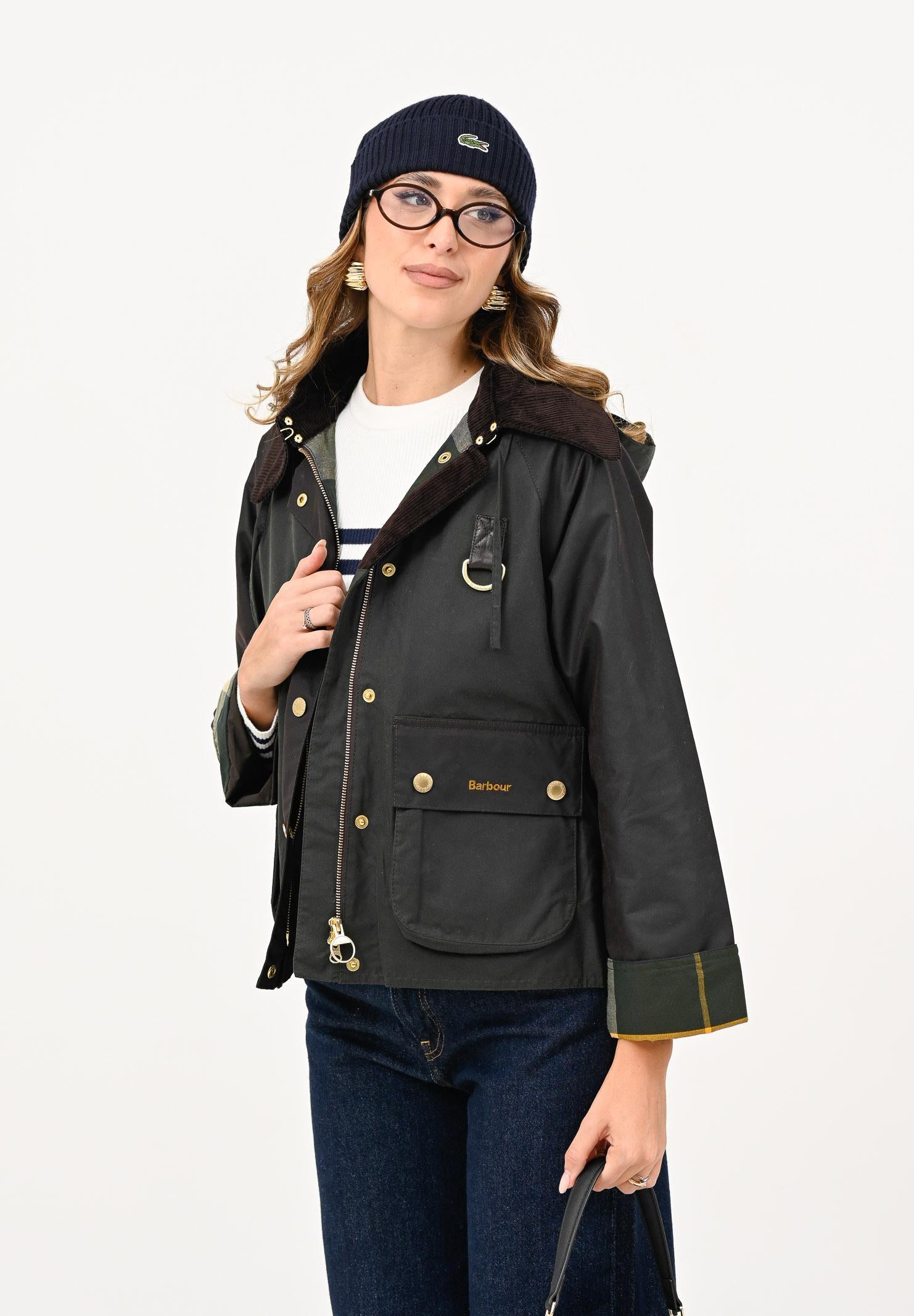 BARBOUR Giacca Reighton Spey verde da donna 252MLWX1397 SG51 BARBOUR 