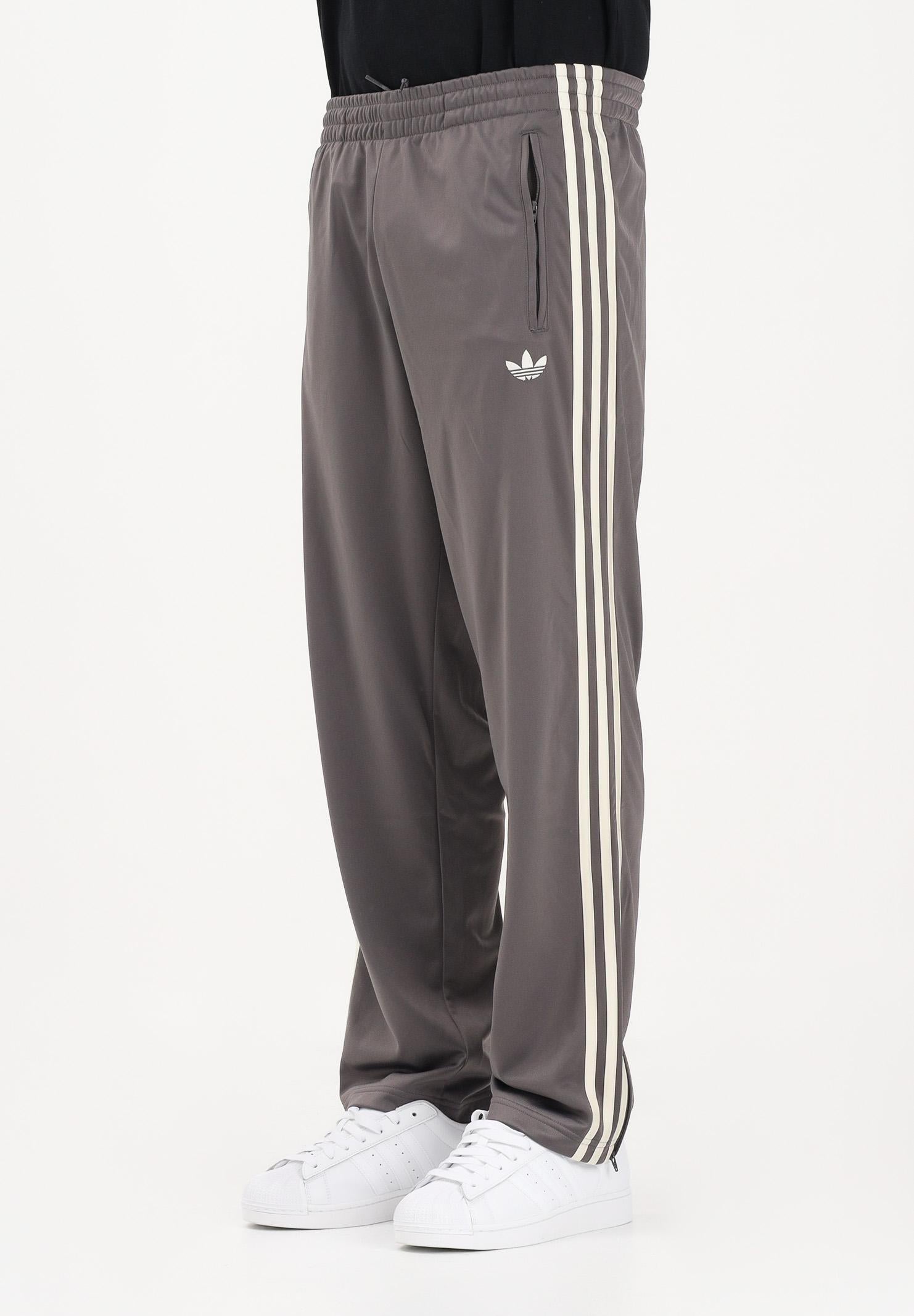 ADIDAS ORIGINALS Pantalone sportivo Firebird grigio e panna da uomo KE1650 . ADIDAS ORIGINALS 