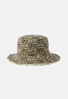 PALM ANGELS Bucket camouflage per uomo e donna con logo FH00COZ0984 BRWH PALM ANGELS 