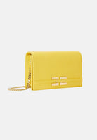 ELISABETTA FRANCHI Pochette gialla da donna con logo BS40A61E2 EV4 ELISABETTA FRANCHI 