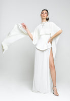 SANTAS Stola ÉCLAIR bianca da donna PV2507 BIANCO SANTAS 