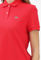 LACOSTE Polo a manica corta rossa da donna PF7839 ZBG LACOSTE 