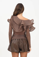 TPN Maglia Walpole marrone da donna WALPOLE132W5 I6 TPN 