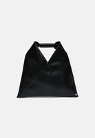 MAISON MARGIELA Borsa a mano Japanese Mini in tessuto spalmato nero da donna M60606P4313 T8013 MAISON MARGIELA 