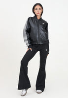 Leggings Essentials Rib Flared nero da donna IW5727 . ADIDAS ORIGINALS 