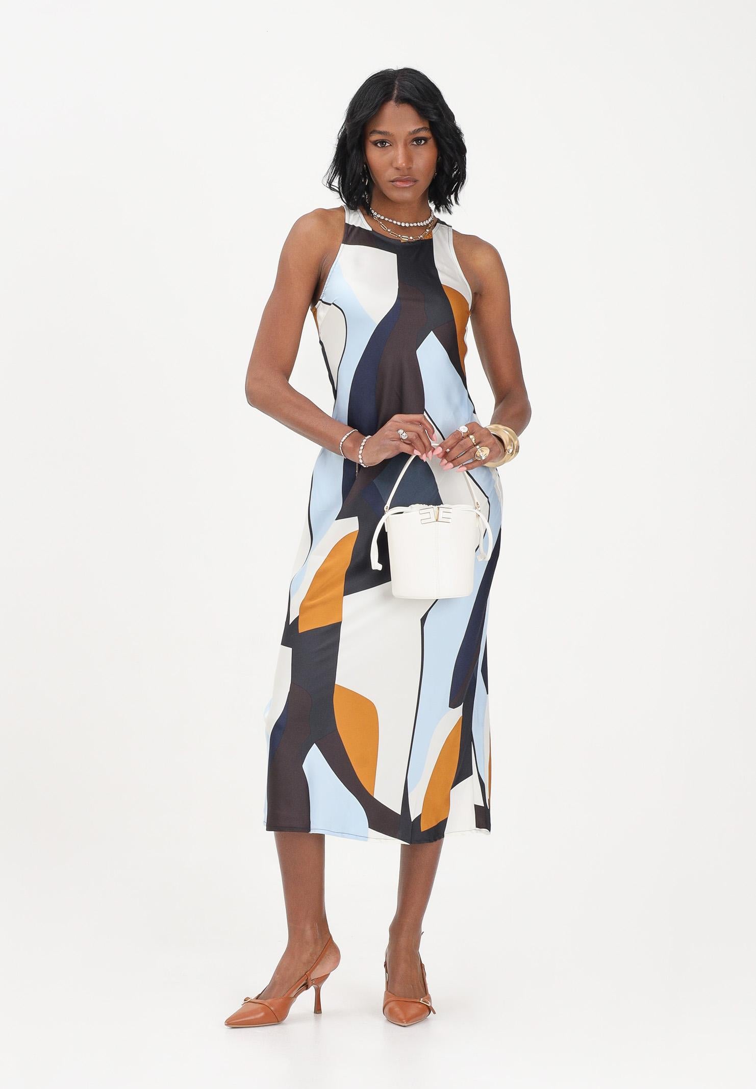 ONLY Abito midi multicolore da donna 15354751 NABL ONLY 