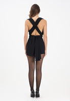 NOELL MAGGINI Tuta corta nera da donna con dettagli metallici 00626110 NE NOELL MAGGINI 