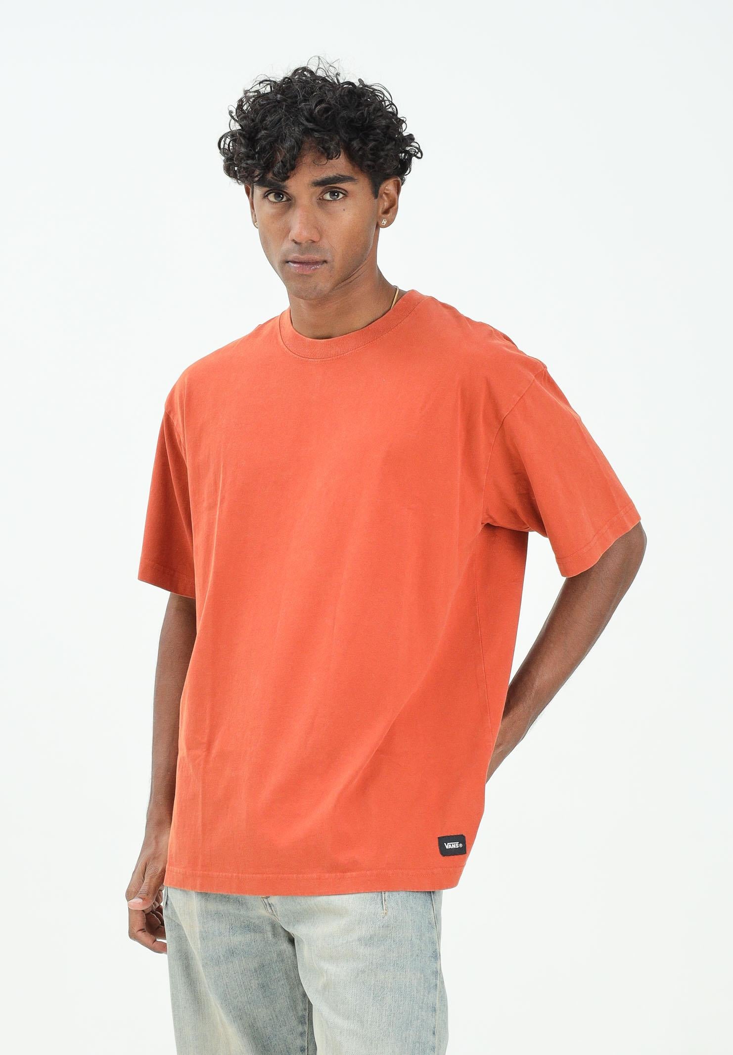 VANS T-shirt a manica corta Premium arancione da uomo VN000PFJY7X1  VANS 
