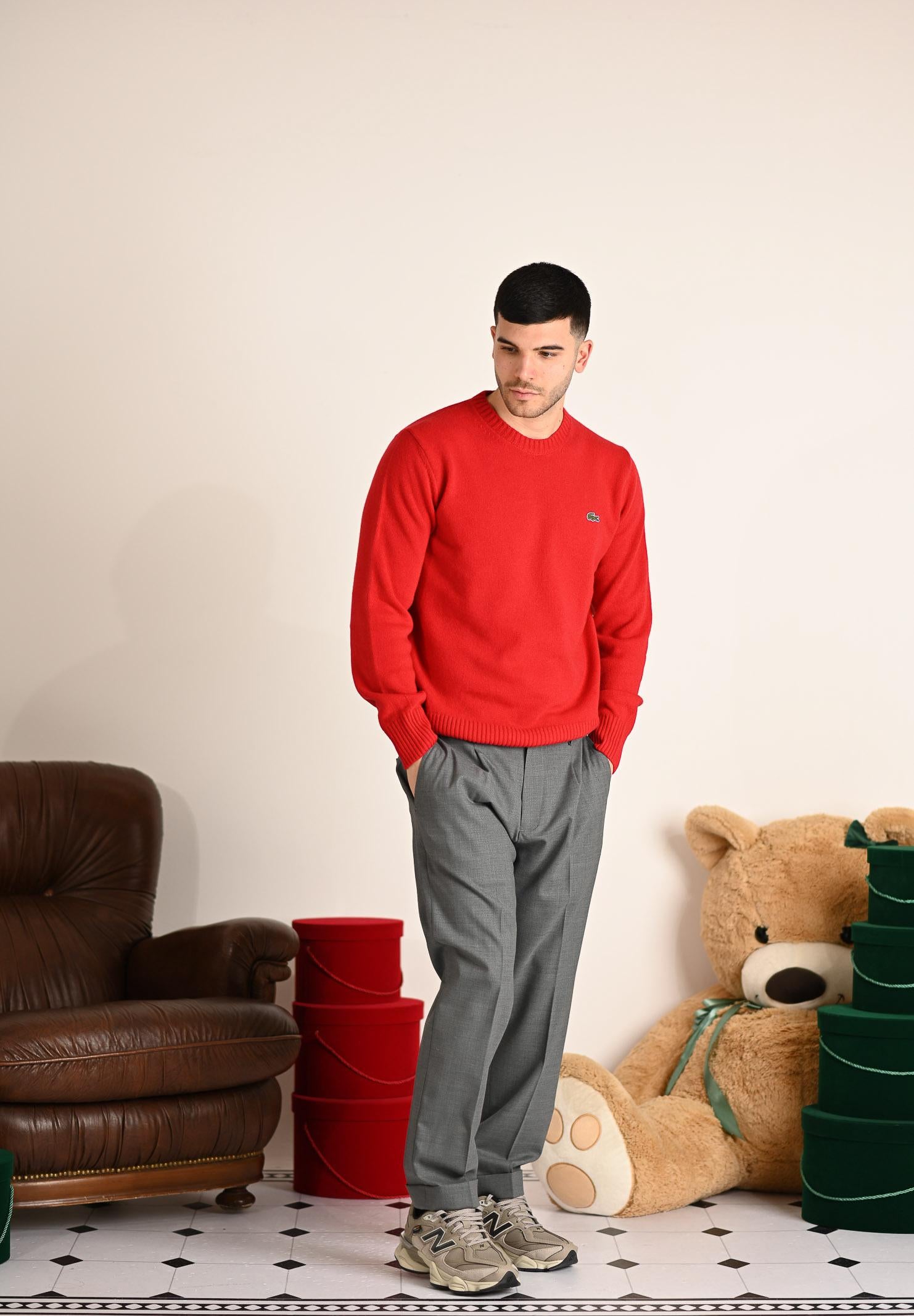 GOLDEN CRAFT Pantalone Alfio grigio da uomo GC1PFW25266862 N013 GOLDEN CRAFT 