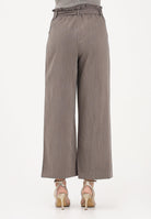 ONLY Pantalone elegante fango da donna con girovita a caramella 15269628 FAME ONLY 