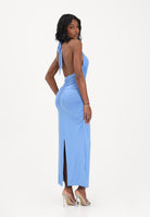 ONLY Abito midi azzurro da donna in tessuto stretch 15372734 UL ONLY 